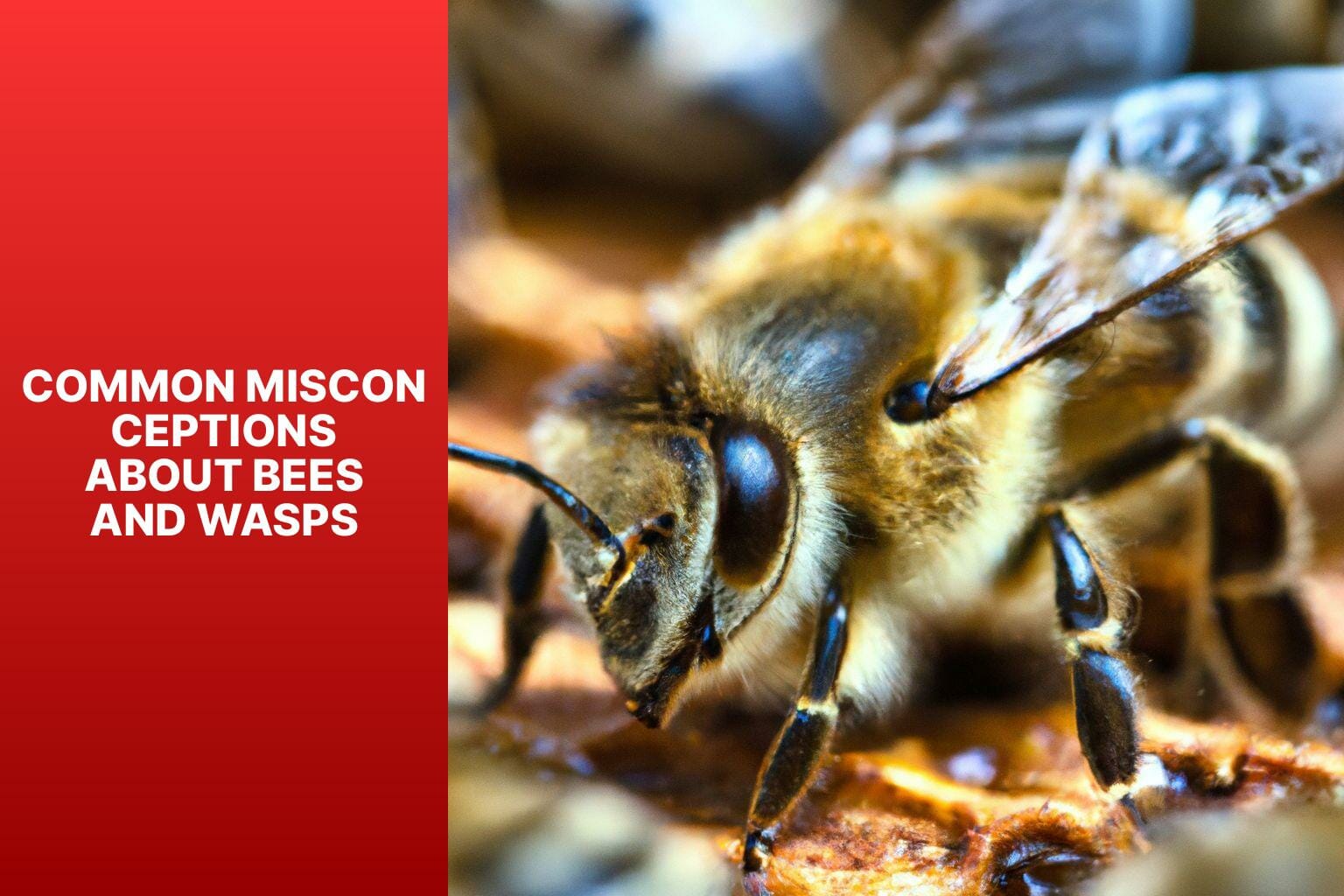 Common Misconceptions About Bees and Wasps - bees vs wasps 