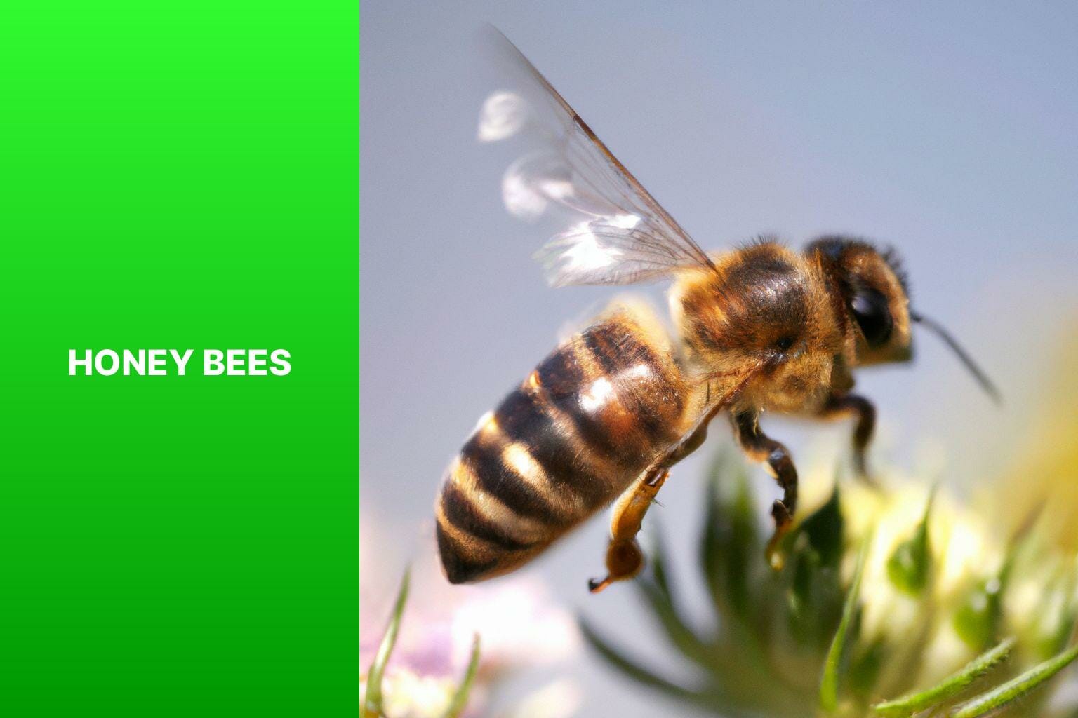 Honey Bees - different kinds of bees 
