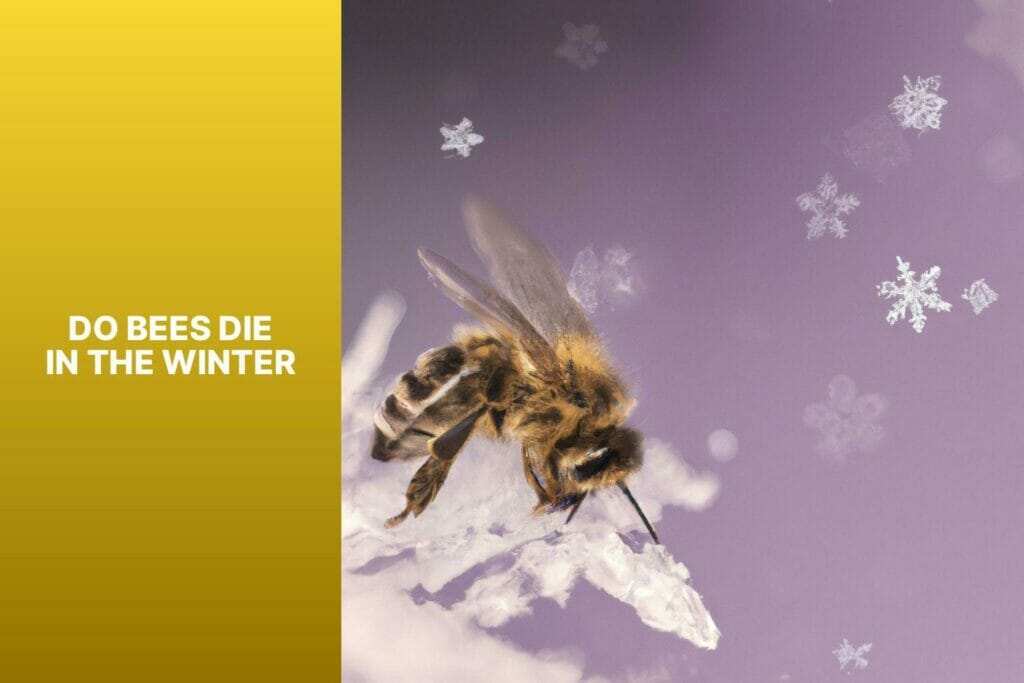 Bees, winter.