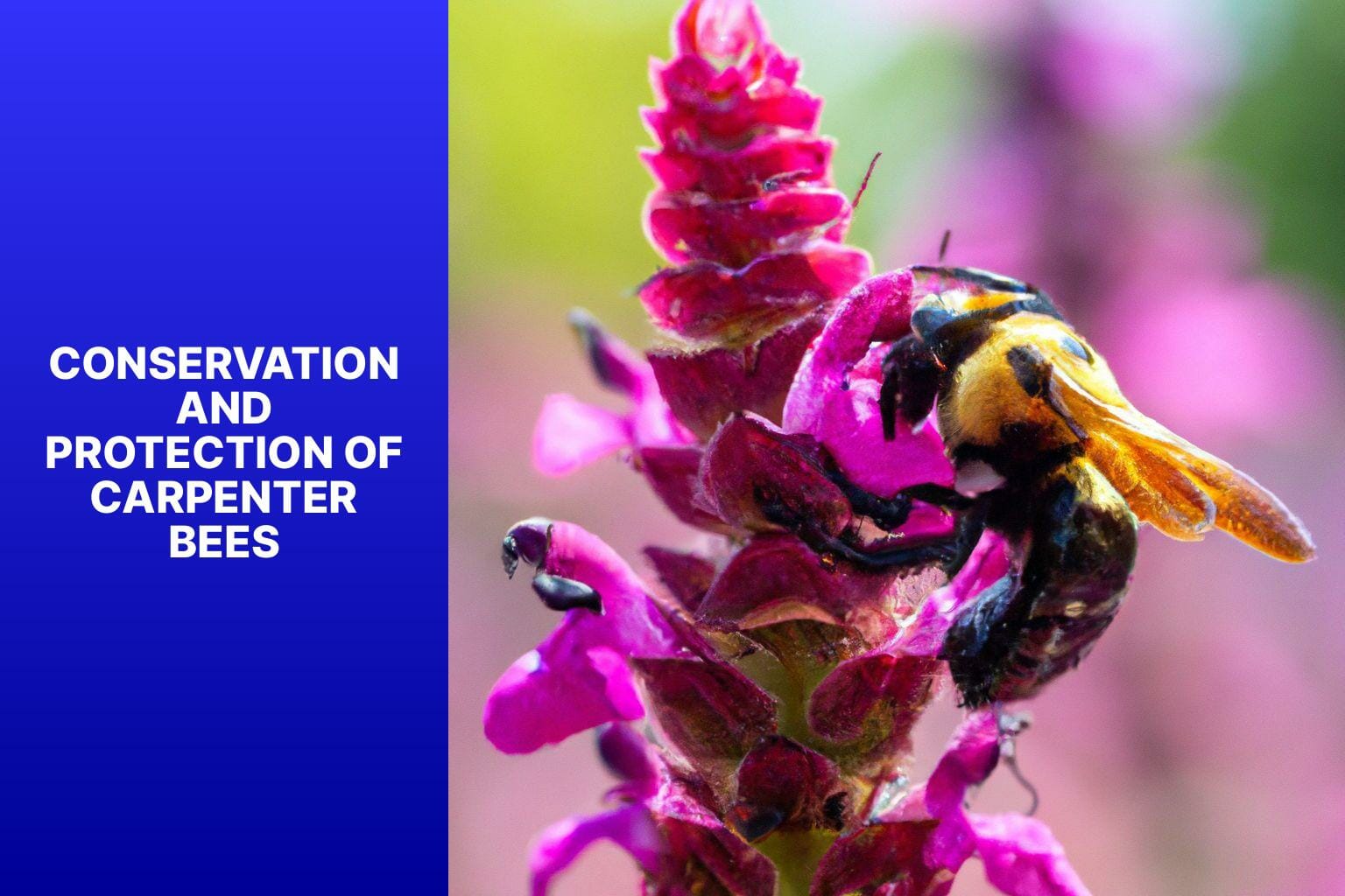 Conservation and Protection of Carpenter Bees - do carpenter bees pollinate 