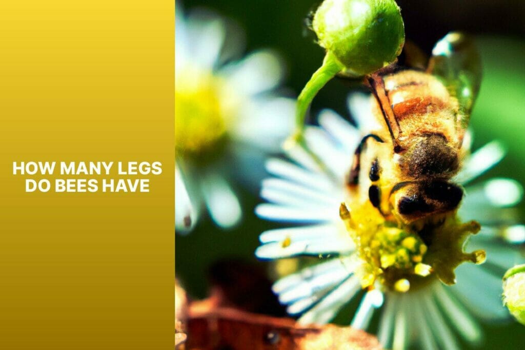 Bee legs.