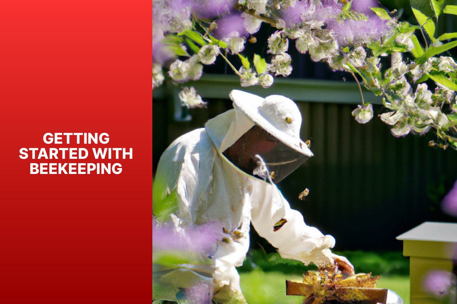 Getting Started with Beekeeping - how to become a beekeeper 