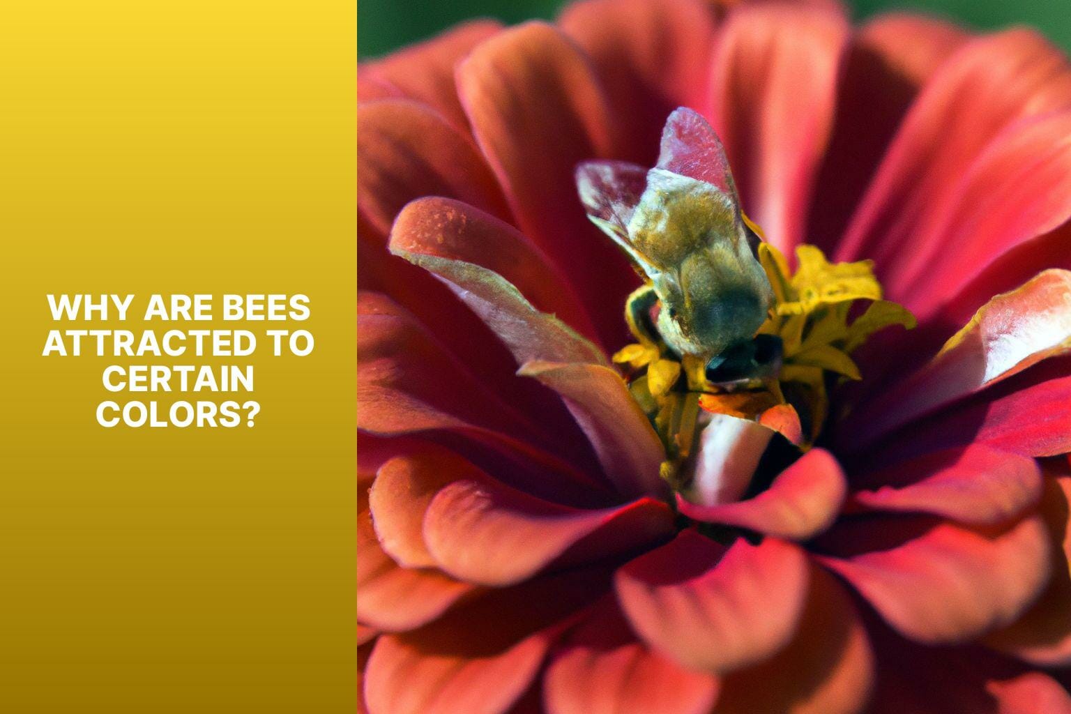 Why are Bees Attracted to Certain Colors? - what color are bees attracted to 